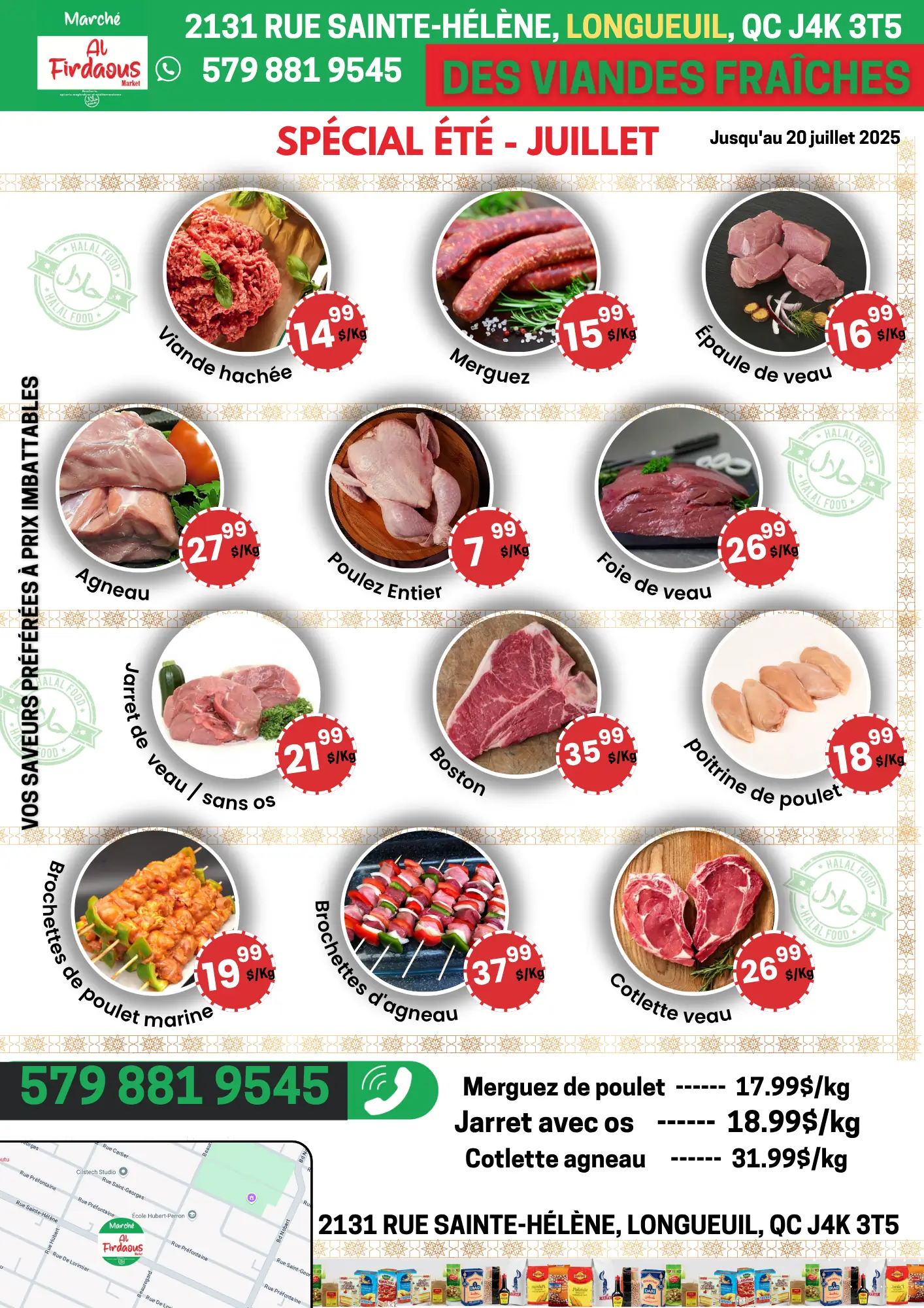 Aperçu de la circulaire du mois